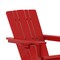 Flash Furniture Red Adirondack Chair with Ottoman and Cupholder LE-HMP-1045-110-RD-GG - alternate 9